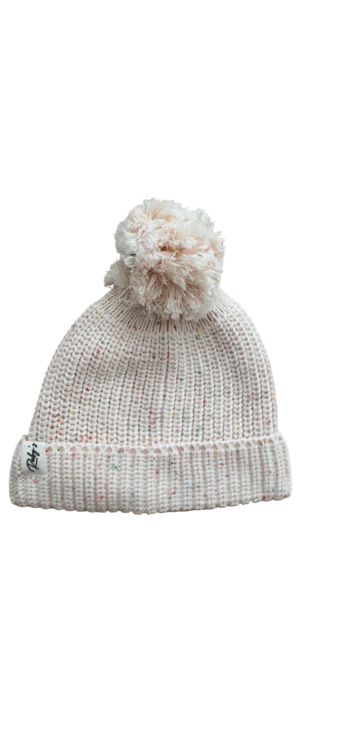Gebreide babymuts - Beige - B2B - Incl Btw