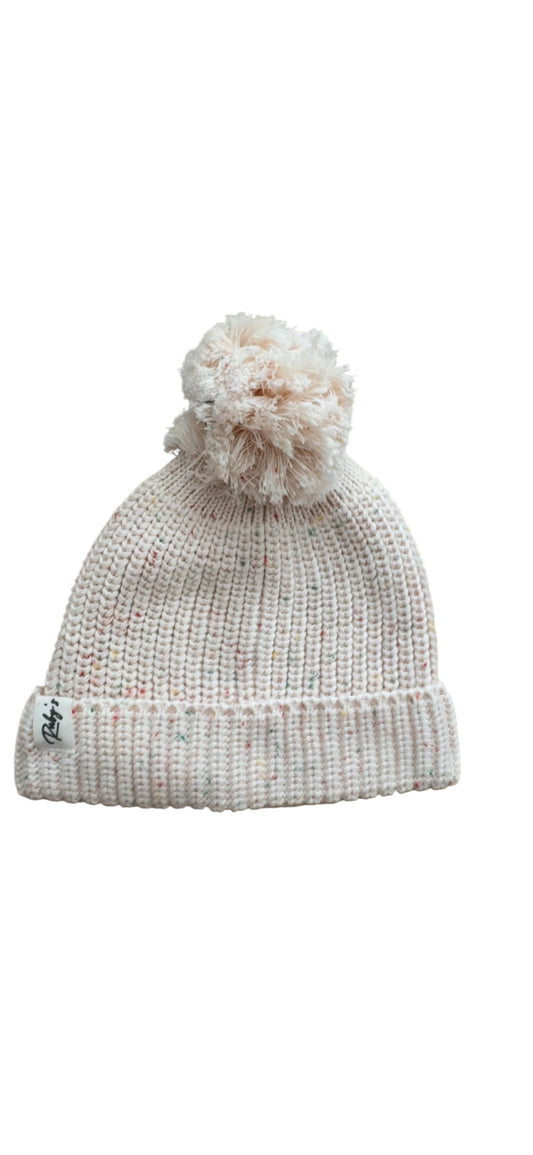 Gebreide babymuts - Beige - B2B - Incl Btw