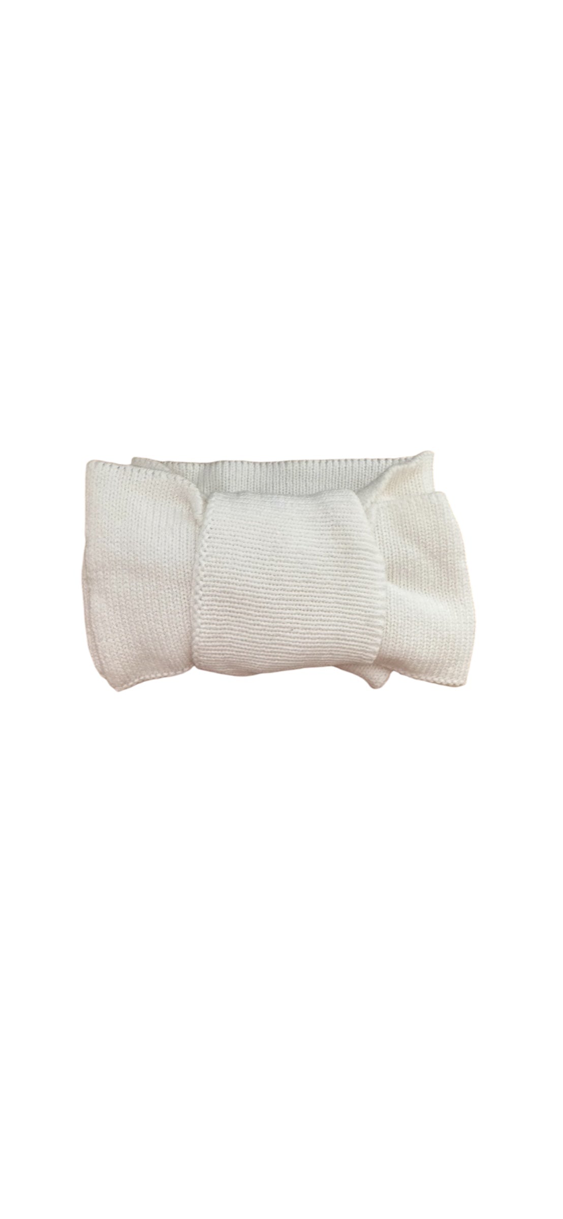 Gebreide babyhaarband – Wit - B2B - Incl Btw