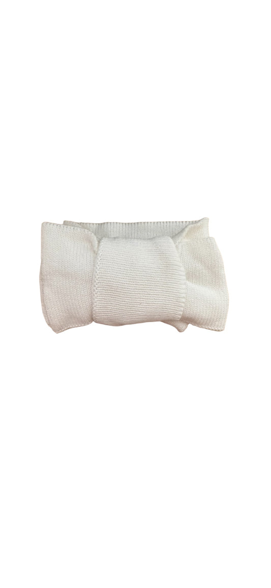 Gebreide babyhaarband – Wit - B2B - Incl Btw