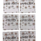 Broodtrommelkaartjes – Set van 10 - Bloem
