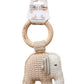 Gehaakte Bijtring Olifant – Handgemaakt - B2B - Incl Btw
