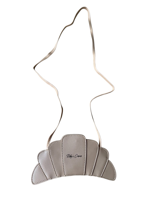 Croissant schoudertasje – beige - B2B - Incl Btw
