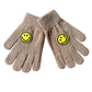 Kinderhandschoenen Smiley - Bruin