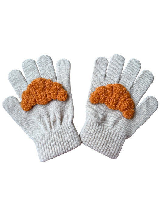 Kinderhandschoenen Croissant - Beige