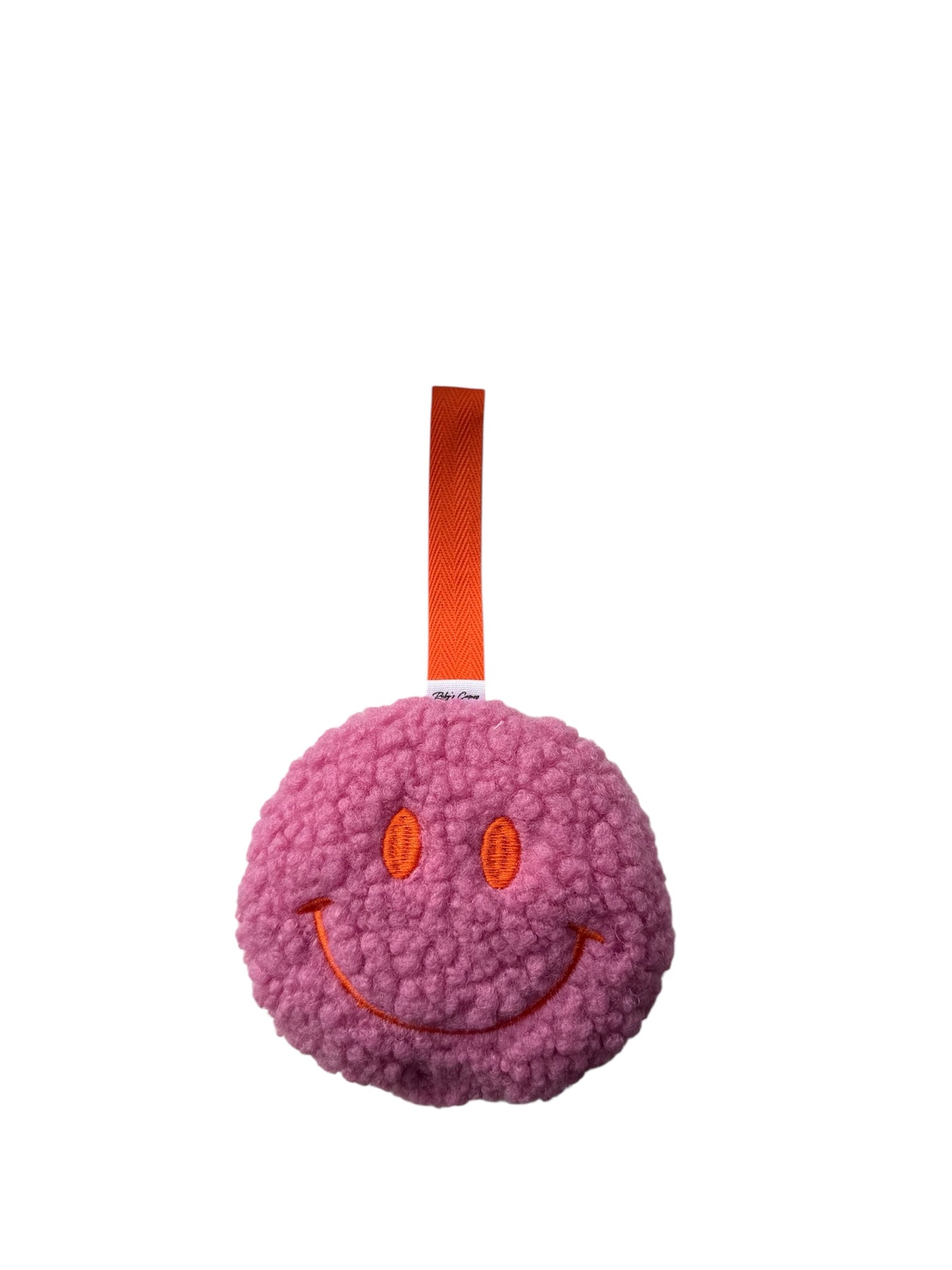 Smiley Accessoire voor Speen - Teddy - Roze - B2B - Incl Btw