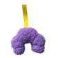 Croissant Speendoekje Accessoire - Teddy - Paars