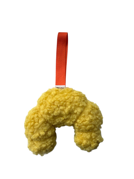 Croissant Speendoekje Accessoire - Teddy - Geel