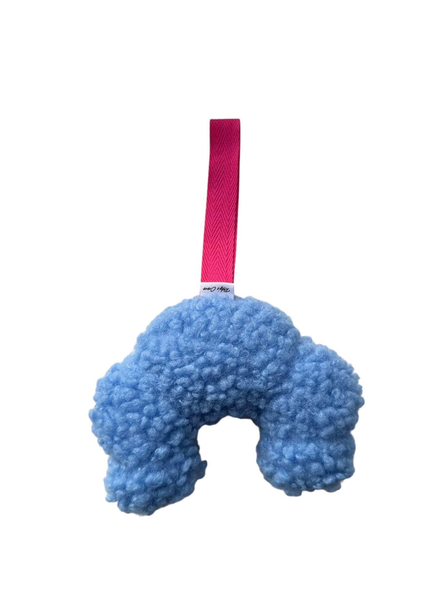 Croissant Speendoekje Accessoire - Teddy - Blauw