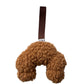 Croissant Speendoekje Accessoire - Teddy - Donker Bruin