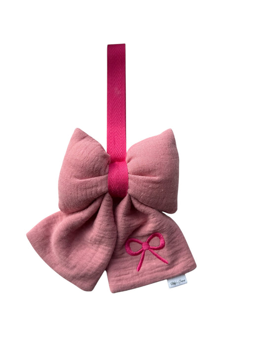 Strik Speendoekje Accessoire - Mouseline - Roze - B2B - Incl Btw