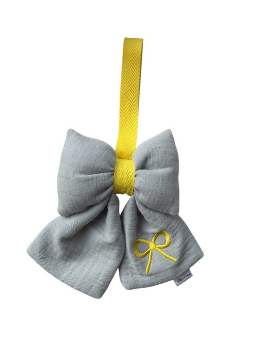 Strik Speendoekje Accessoire - Mouseline - Ijsblauw
