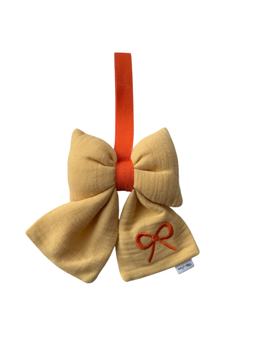 Strik Speendoekje Accessoire - Mouseline - Geel - B2B - Incl Btw