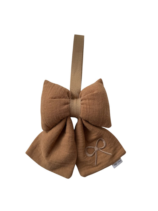 Strik Speendoekje Accessoire - Mouseline - Bruin - B2B - Incl Btw