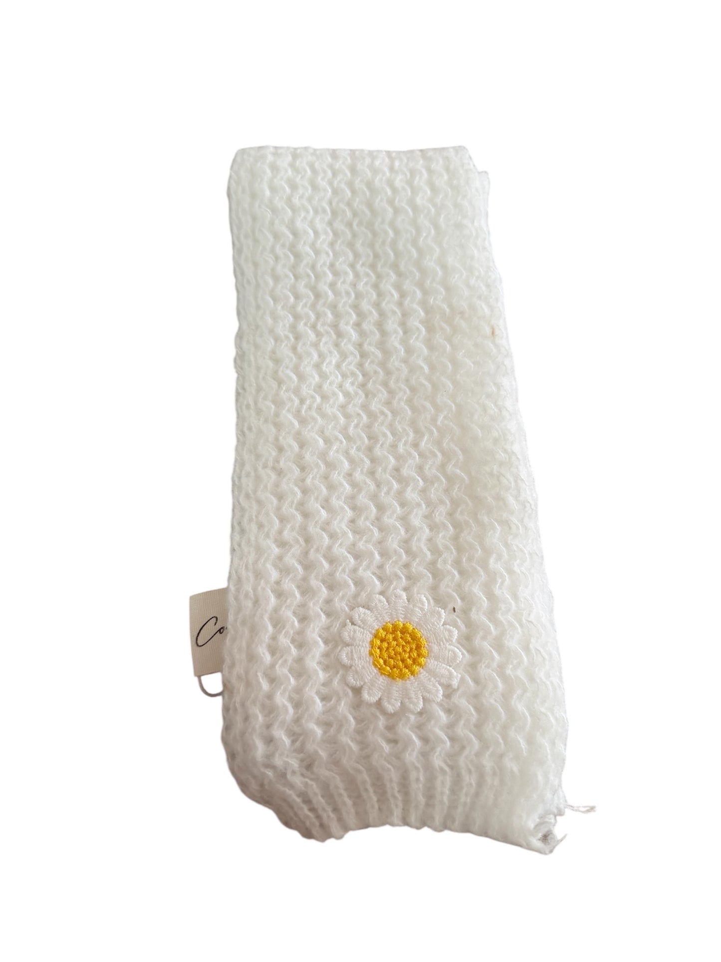 Kinder Sjaal - Bloem - Wit