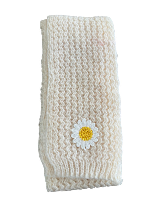 Kinder Sjaal - Bloem - Crème - B2B - Incl Btw