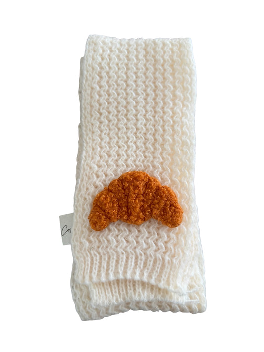 Kinder Sjaal - Croissantje - Crème