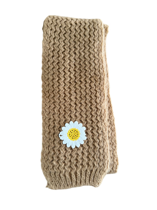 Kinder Sjaal - Bloem - Bruin