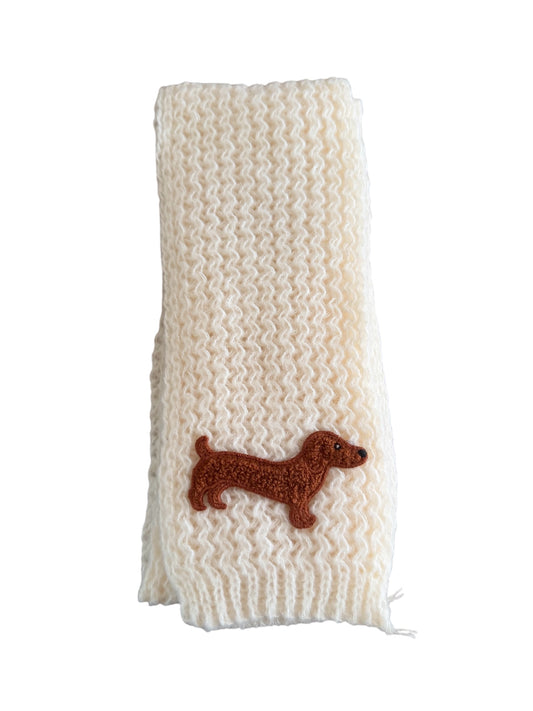 Kinder Sjaal - Teckel - Crème - B2B - Incl Btw