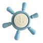 Siliconen bad spinner – Stuur - Blauw