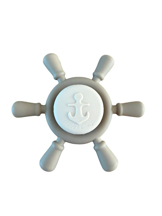 Siliconen bad spinner – Stuur - Beige