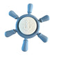 Siliconen bad spinner – Stuur - Donker Blauw