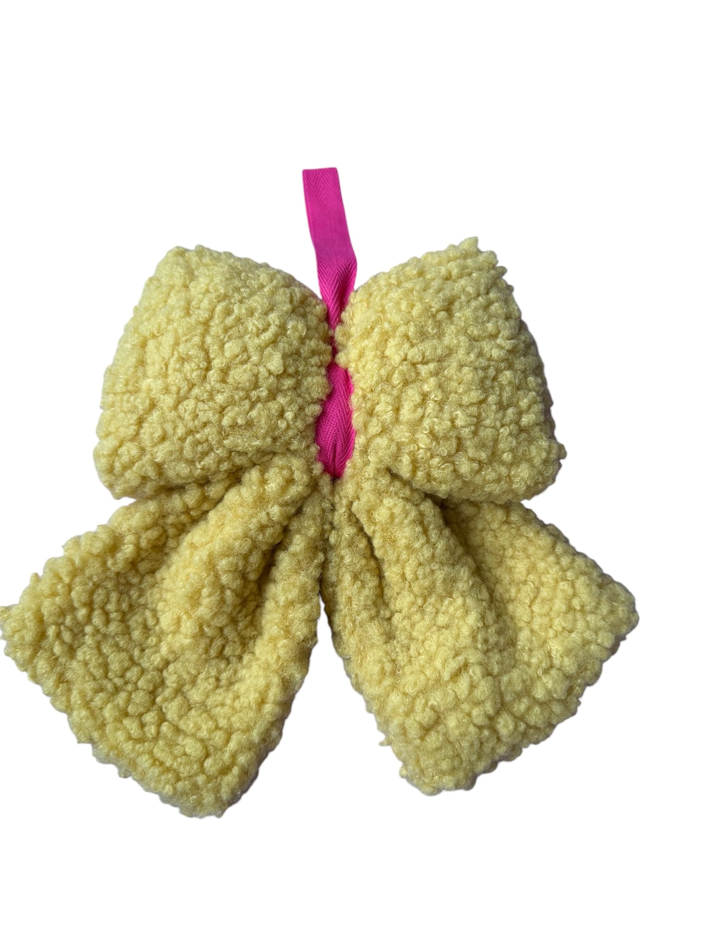 Strik Speendoekje Accessoire - Teddy - XL - Geel