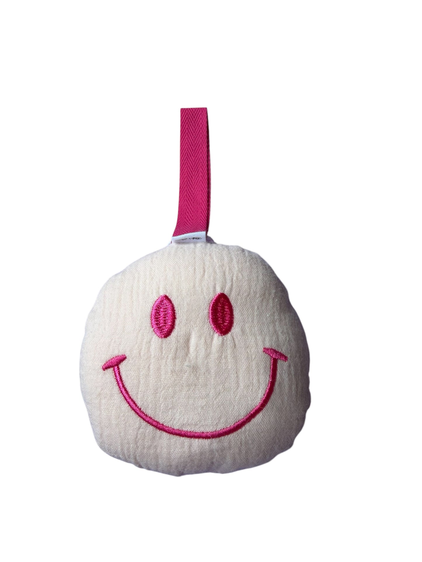 Smiley Speendoekje Accessoire - Mousline - Licht Roze