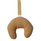 Croissant Speendoekje Accessoire - Bruin