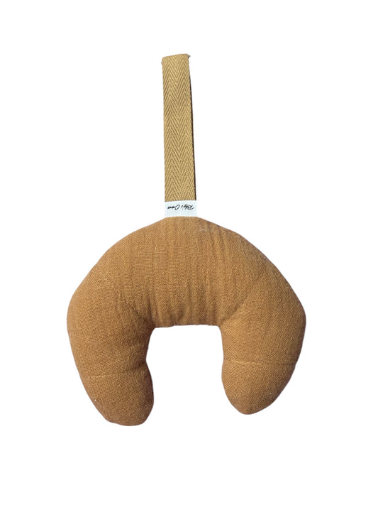 Croissant Speendoekje Accessoire - Bruin