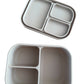 Siliconen broodtrommel – Croissant- Beige