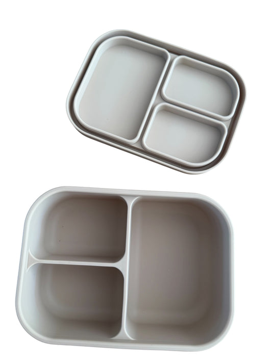 Siliconen broodtrommel – Croissant - Beige - B2B - Incl Btw