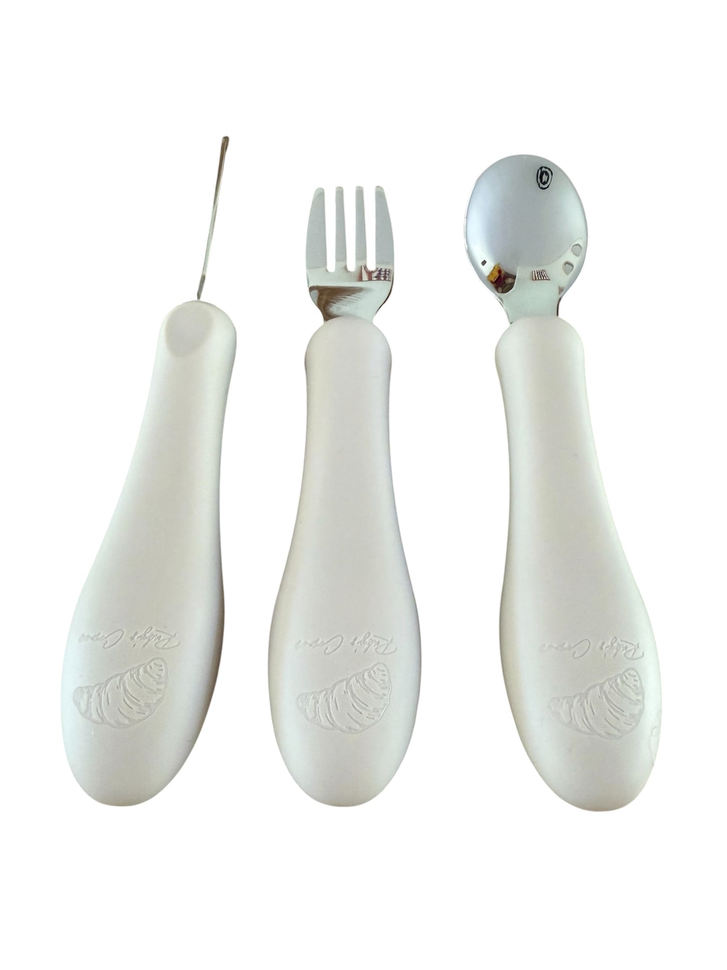 Kinderbestek set 3-delig – Beige