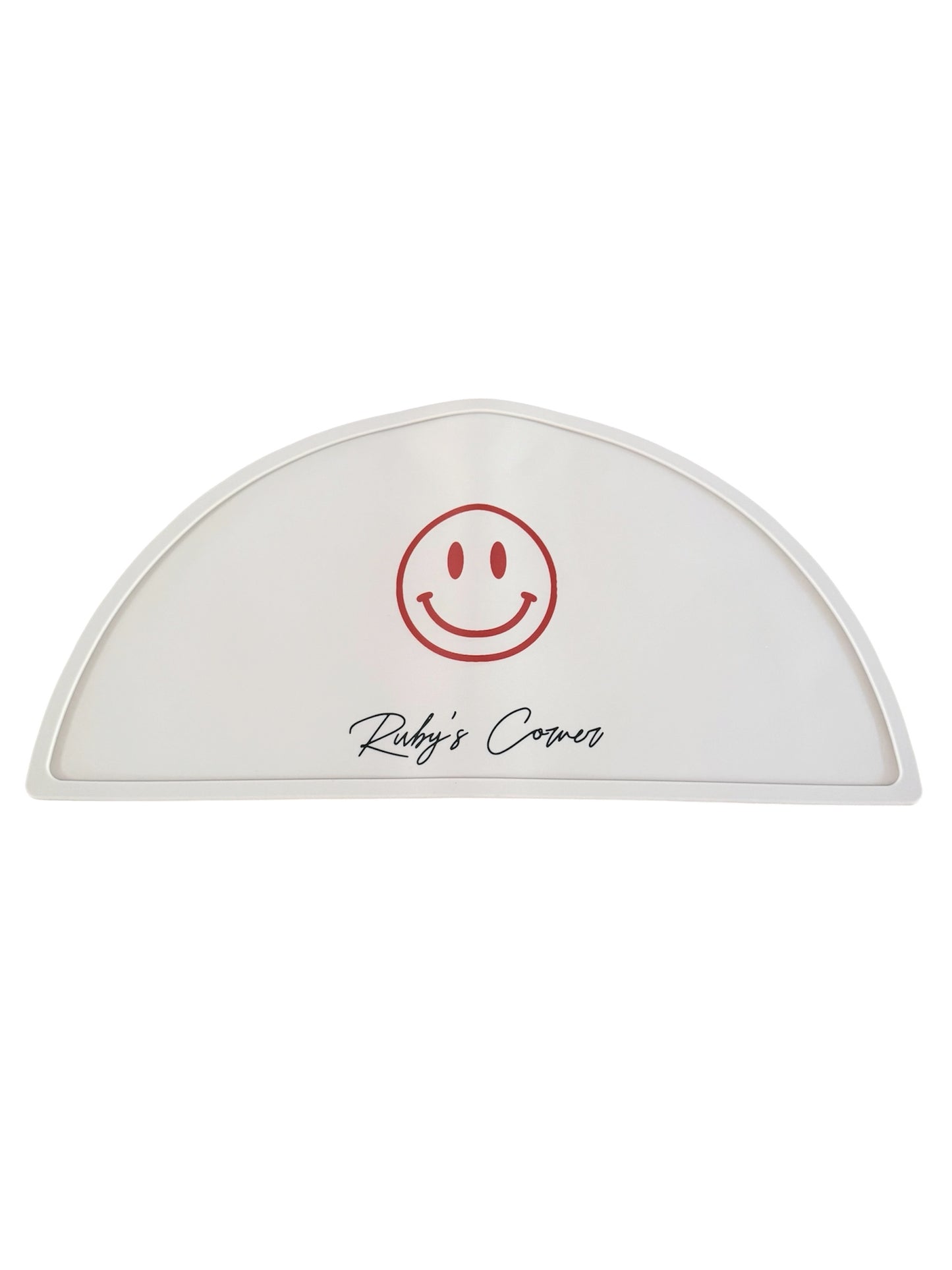 Siliconen placemat – Beige – Smiley