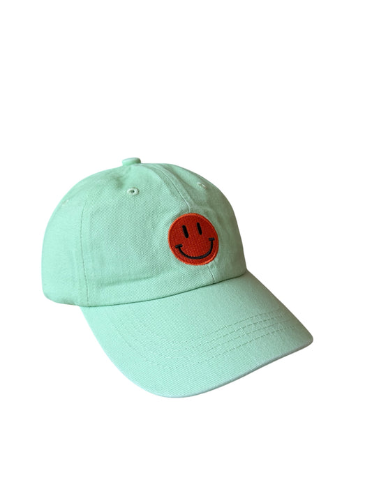 Kinderpet - Smiley - Mint Groen