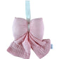 Speendoekje Strik Accessoire - Mousline - Roze