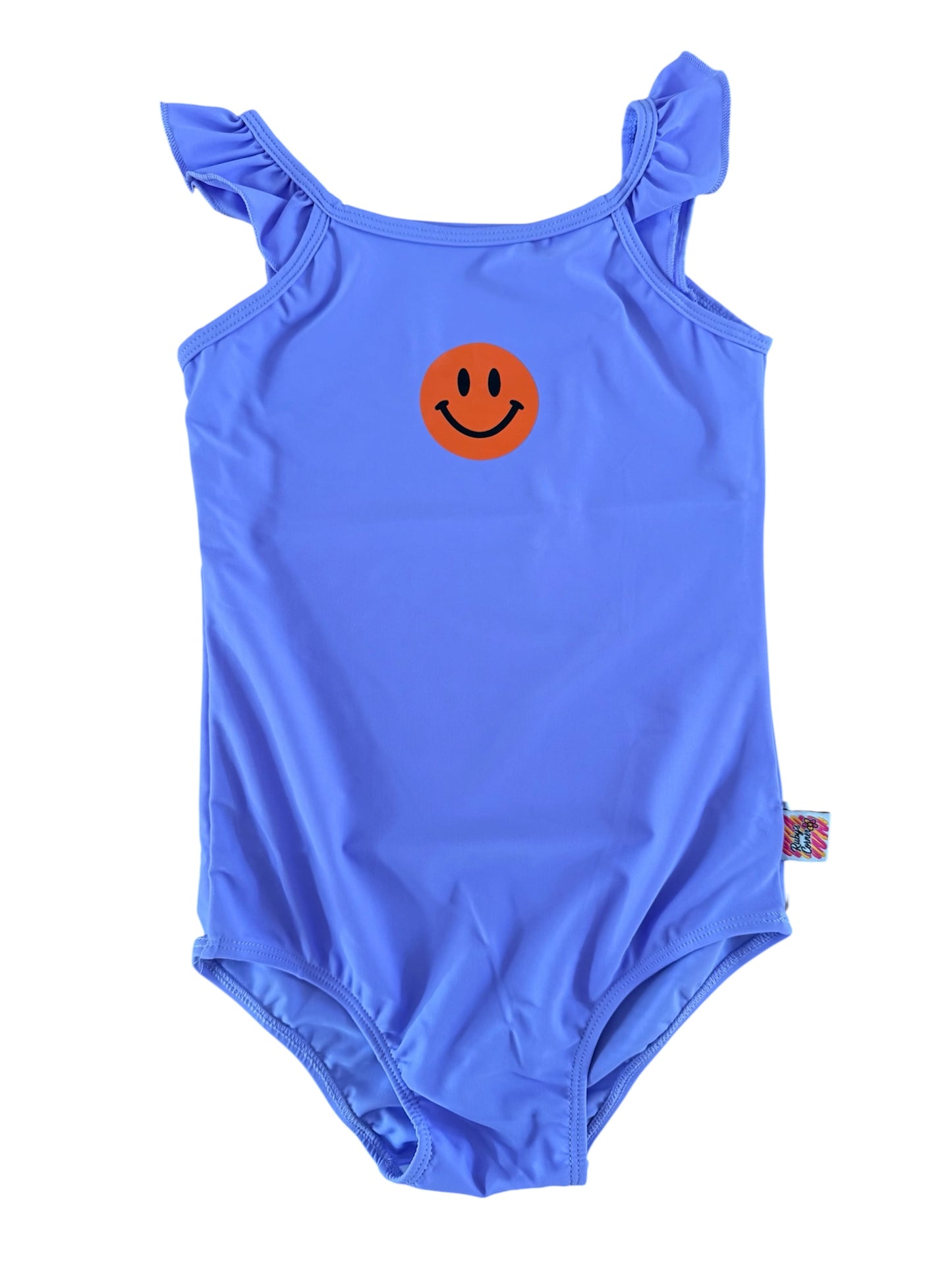 Smiley Oranje Badpak - Paars