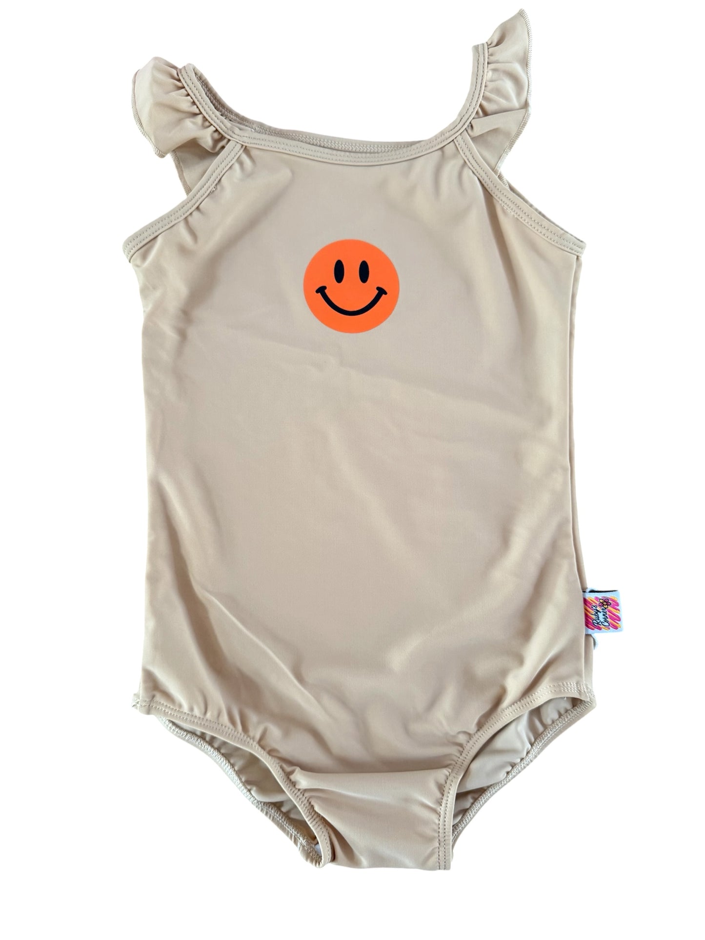 Smiley Oranje Badpak - Bruin