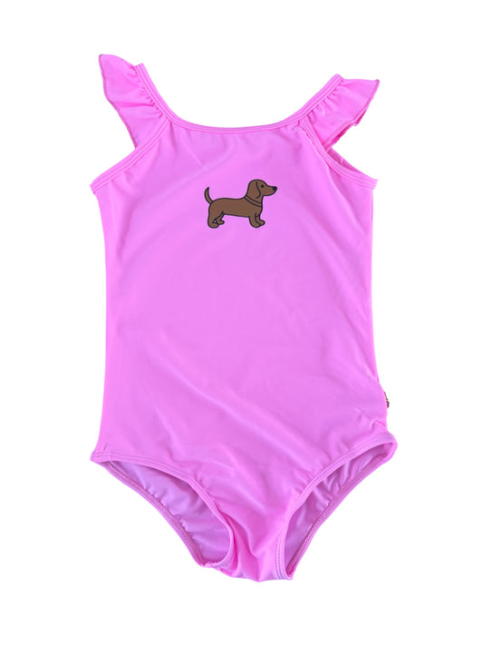Teckel Badpak - Roze