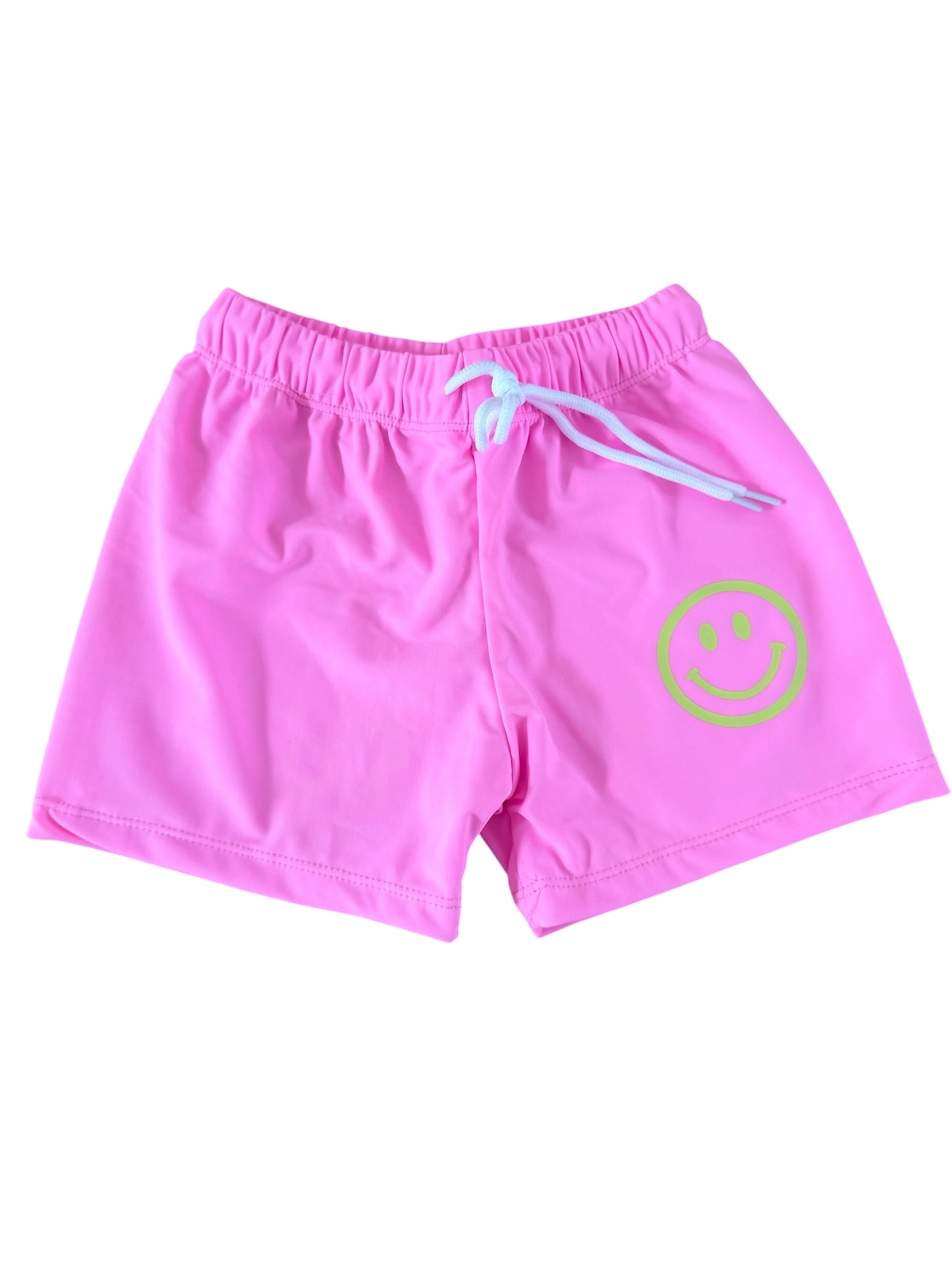 Zwembroek Smiley Geel - B2B - Roze - Incl Btw