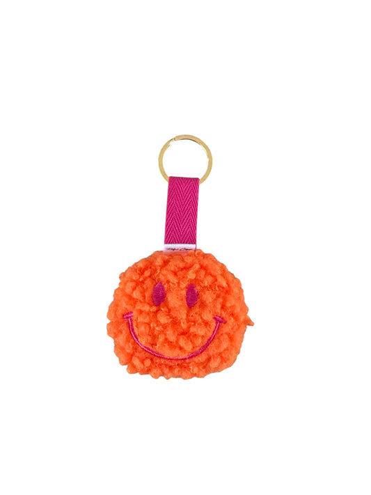 Sleutelhanger Smiley - Teddy - Oranje