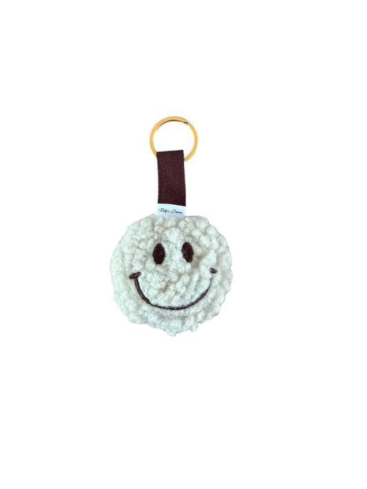 Sleutelhanger Smiley - Teddy -  Beige