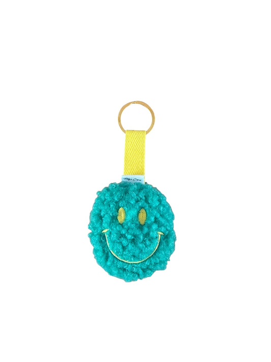 Sleutelhanger Smiley - Teddy - Groen