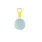 Sleutelhanger Smiley - Mousseline - Ice Blauw
