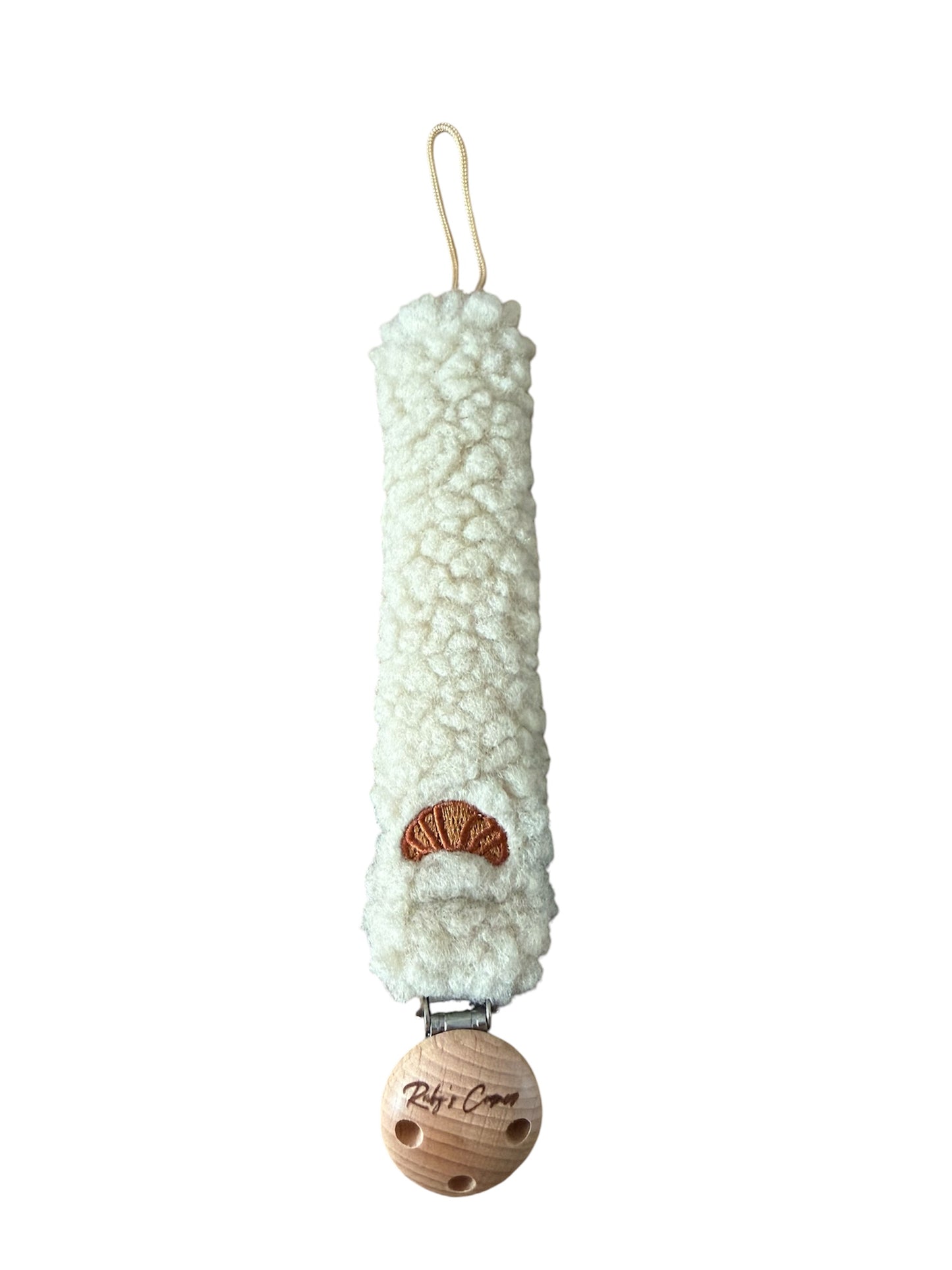 Speenkoord Teddy - Croissant - Beige