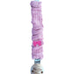 Speenkoord Mousseline - Strik - Roze