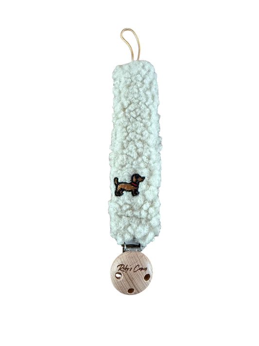 Speenkoord Teddy - Teckel - Beige