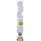 Speenkoord Mousseline - Smiley - Lilla