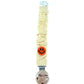 Speenkoord Mousseline - Smiley - Licht Geel