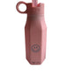 Siliconen drinkfles – Smiley - Roze